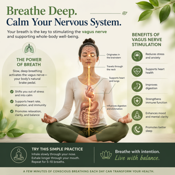 Stimulate the Vagus Nerve with Bhramari Meditation vagus nerve exercise